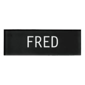 Fred Name Tag (Voorkant)