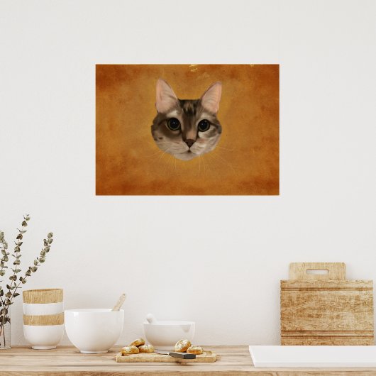 Fred Portrait Poster (Keuken)