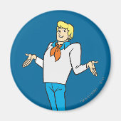 Fred Shrug Magneet (Voorkant)