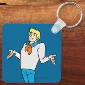 Fred Shrug Sleutelhanger (Achterkant)