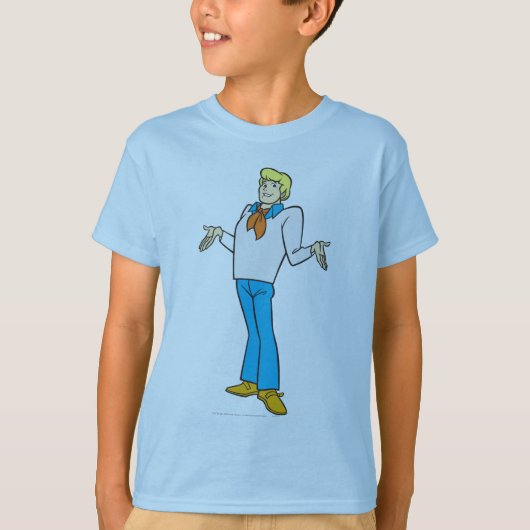Fred Shrug T-shirt (Voorkant)