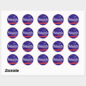 Fred Smith Ronde Sticker (Vel)