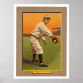 Fred Tenney Giants Baseball 1911 Poster (Voorkant)