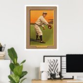 Fred Tenney Giants Baseball 1911 Poster (Thuiskantoor)