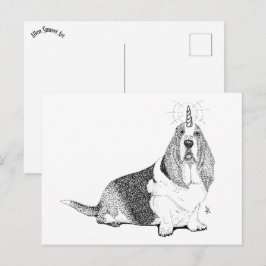 Fred the Bassetcorn Briefkaart