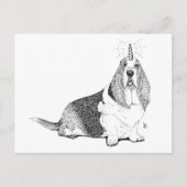 Fred the Bassetcorn Briefkaart (Voorkant)