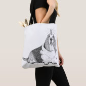 Fred the Bassetcorn Tote Bag (Dichtbij)