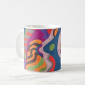 Fred the Cosmic Worm, Abstracte Art Mok (Voorkant links)