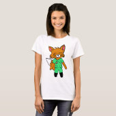 Fred the Fox- Nurse T-shirt (Voorkant volledig)