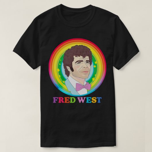 Fred West 90s Stijl Esthetisch Ontwerp T-shirt (Design voorkant)