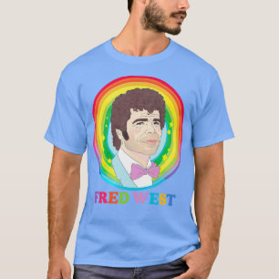 Fred West 90s Stijl Esthetisch Ontwerp T-shirt