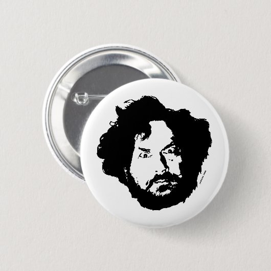 Fred Wilder Ronde Button 5,7 Cm (Voorkant /achterkant)