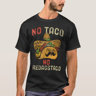 Fredagstaco Taco Vrijdag Noorwegen Vlag Fredag Noo T-shirt