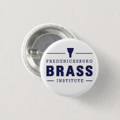 FredBrass-Button (klein) Ronde Button 3,2 Cm (Voorkant /achterkant)