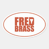 FredBrass Sticker 2 (Voorkant)