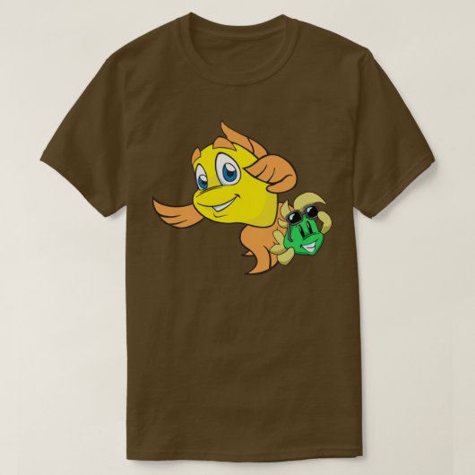 Freddi Fish T-shirt (Design voorkant)