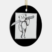 Freddie Beer Keramisch Ornament (Rechts)