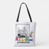Freddie Bunny Boodschappentas Tote Bag (Achterkant)