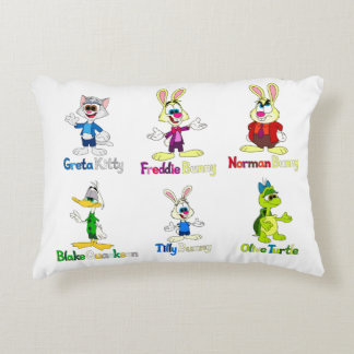 Freddie Bunny en bende Accent Kussen