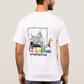 Freddie Bunny en het Old West T-shirt (Achterkant)