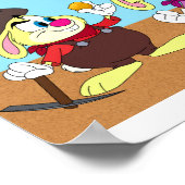Freddie Bunny in de Old West poster (Hoek)
