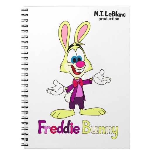 Freddie Bunny  Notitieboek (Voorkant)