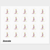 Freddie Bunny Ronde Sticker (Vel)