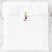 Freddie Bunny Ronde Sticker (Tas)