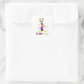 Freddie Bunny Vierkante Sticker (Tas)