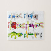 Freddie Bunny & Vrienden Legpuzzel (Horizontaal)