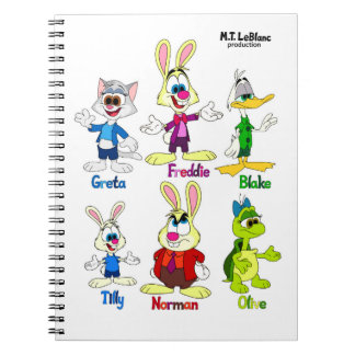 Freddie Bunny & Vrienden Notitieboek