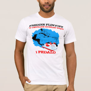 Freddie Flintoff pedalo T-shirt