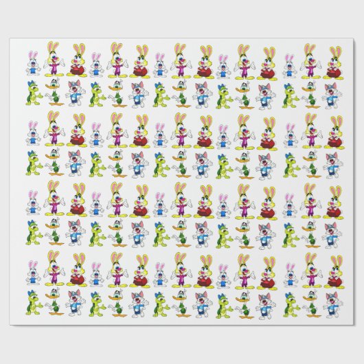 Freddie & Friends Gift Wrapping Paper Cadeaupapier (Vlak)