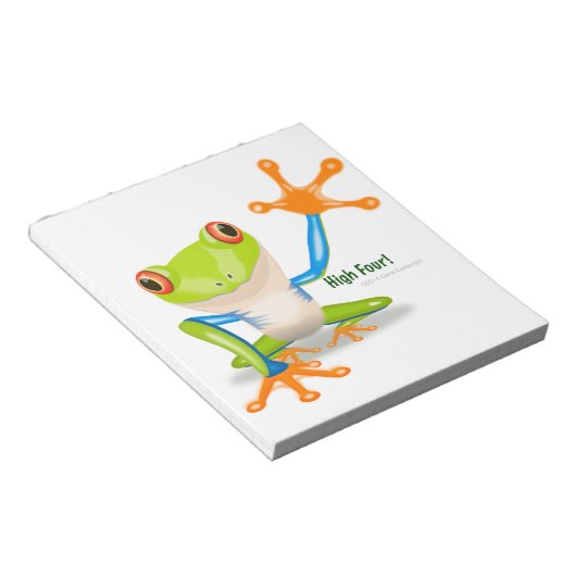 Freddie Frog "High Vier" Notitieblok (Schuin)