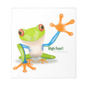 Freddie Frog "High Vier" Notitieblok (Voorkant)