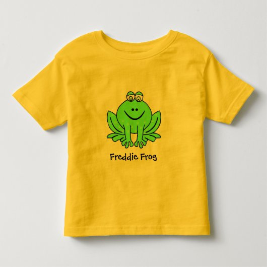 Freddie Frog Kinder Shirts (Voorkant)