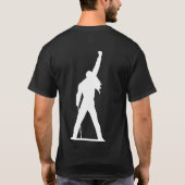 Freddie Mercury Silhouet T-shirt (Achterkant)
