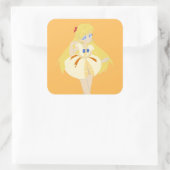 Freddo Venus Vierkante Sticker (Tas)