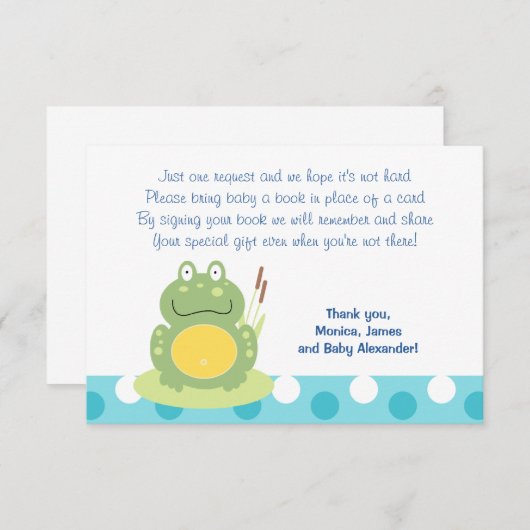 Freddy de Kaarten van de Kikker RSVP Enclosure (Voorkant / Achterkant)