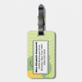 Freddy de Kikker Aanpasbare Bagage Label (Achterkant verticaal)