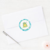 Freddy de Kikker Envelope Seals / Toppers 20 Ronde Sticker (Envelop)