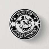 Freddy Fazbear Pin Ronde Button 3,2 Cm (Voorkant)