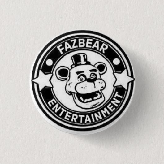 Freddy Fazbear Pin Ronde Button 3,2 Cm (Voorkant)