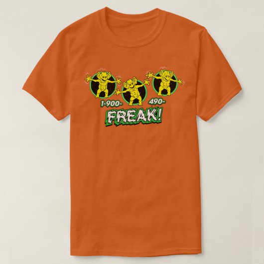 Freddy Freaker Design B T-shirt (Design voorkant)