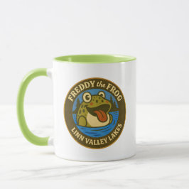 Freddy Frog of Linn Valley. Lakes Mug Mok