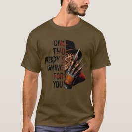 Freddy Horror Grafische Halloween T-shirt