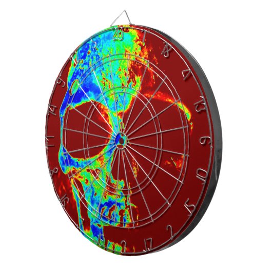 Freddy Neon Dartbord (Voorkant Rechts)