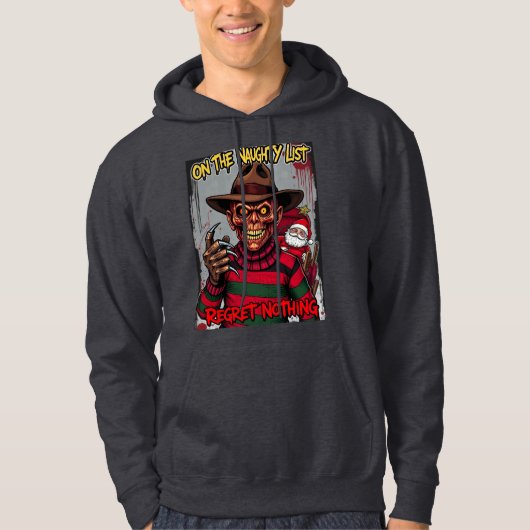 Freddy op de stoute lijst hoodie (Voorkant)