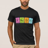 Freddy periodiek table name shirt (Voorkant)