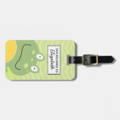 Freddy the Frog Bagagelabel (Voorkant horizontaal)